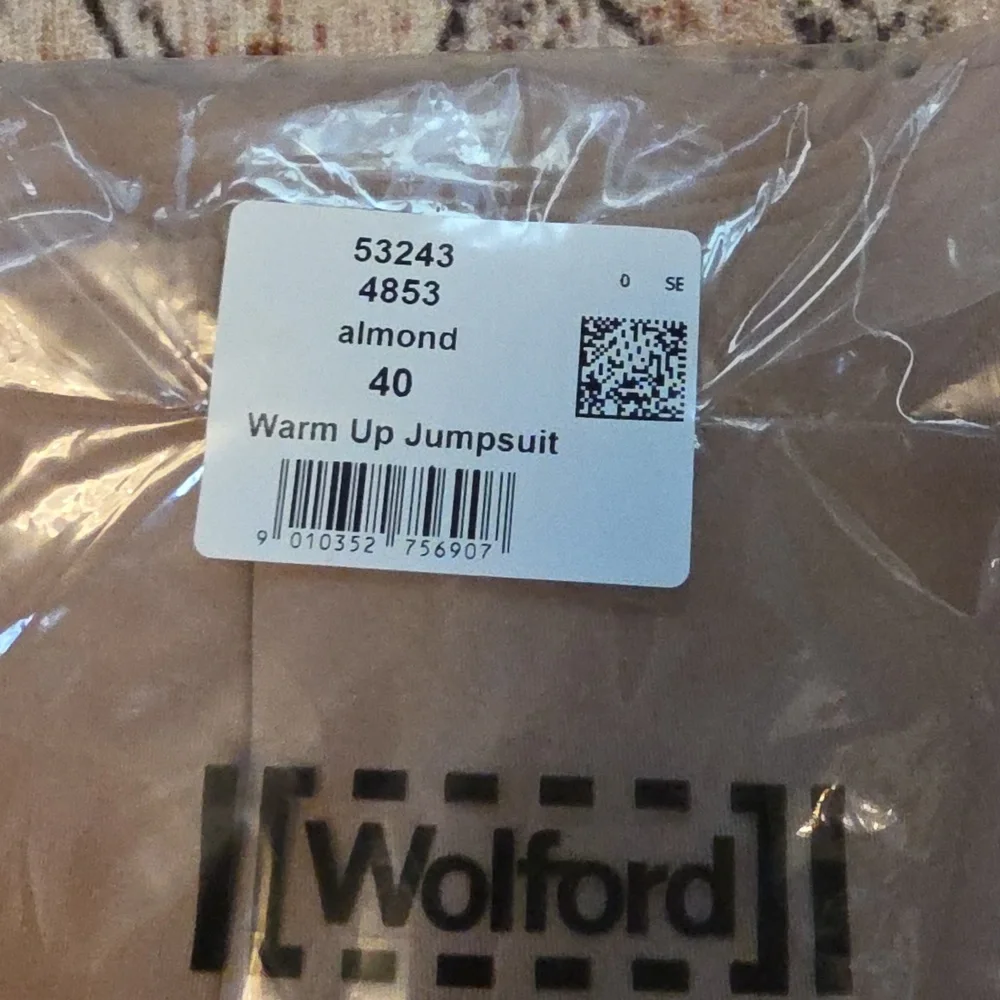NWT Wolford Almond Warm Up‎ Cutout Fitted Jumpsuit Playsuit 40 US 10